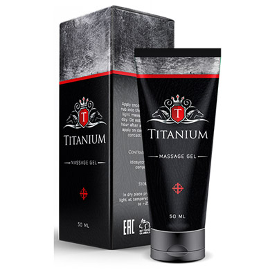 Titanium - массажный гель 