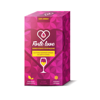FORTE LOVE - напиток сухой быстрорастворимый