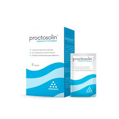Proctosolin - концентрат пищевой для приготовления безалкогольного напитка